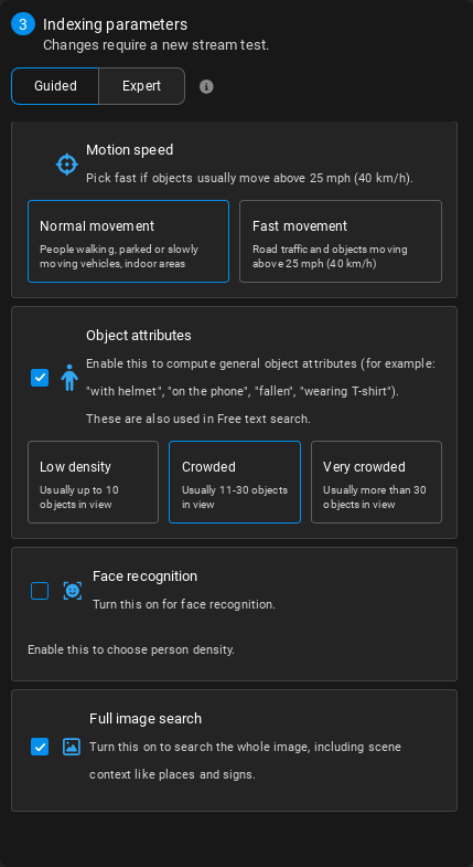 Parameters